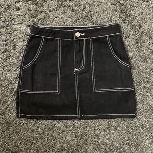 Forever 21 jean mini skirt